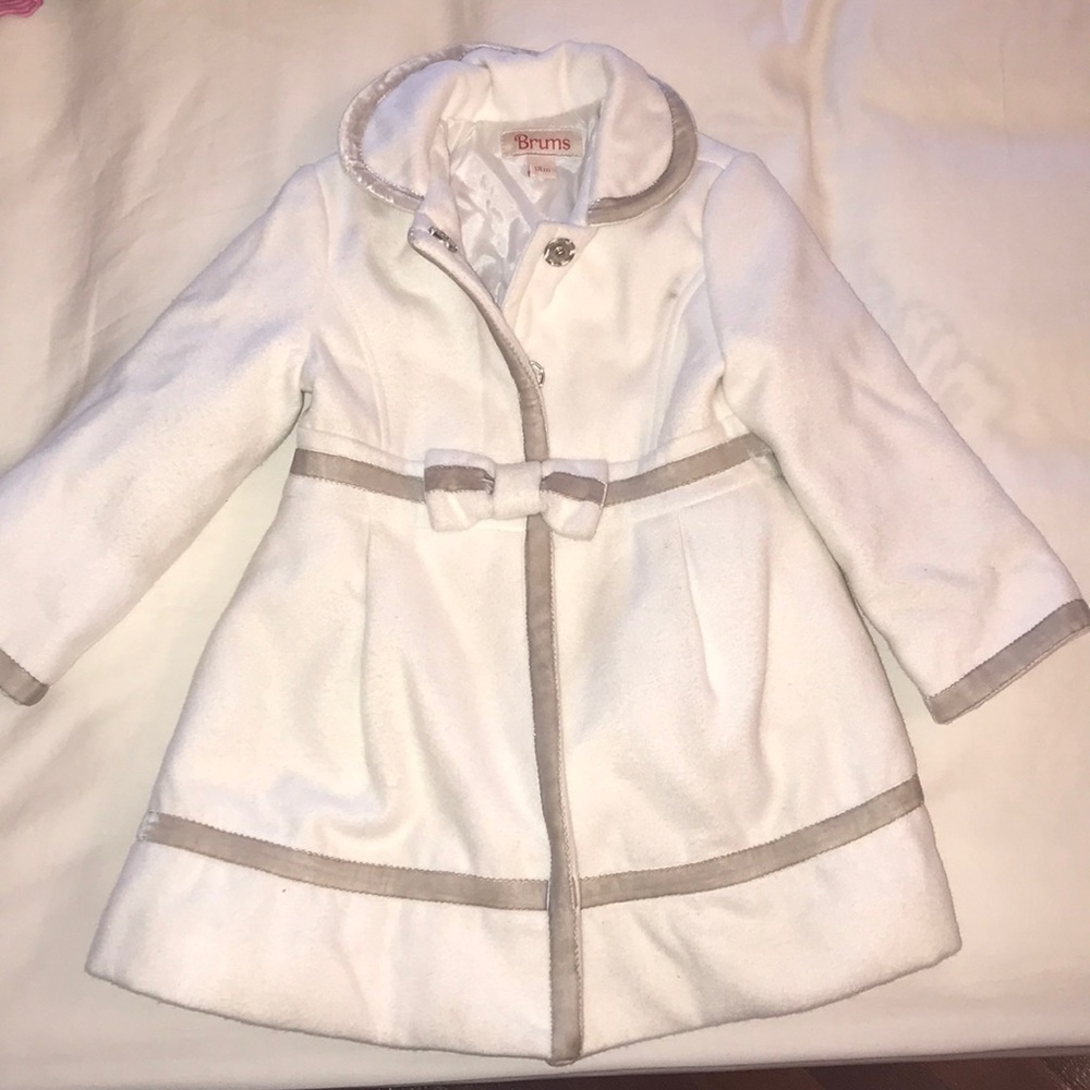 Little girls formal coat European designer